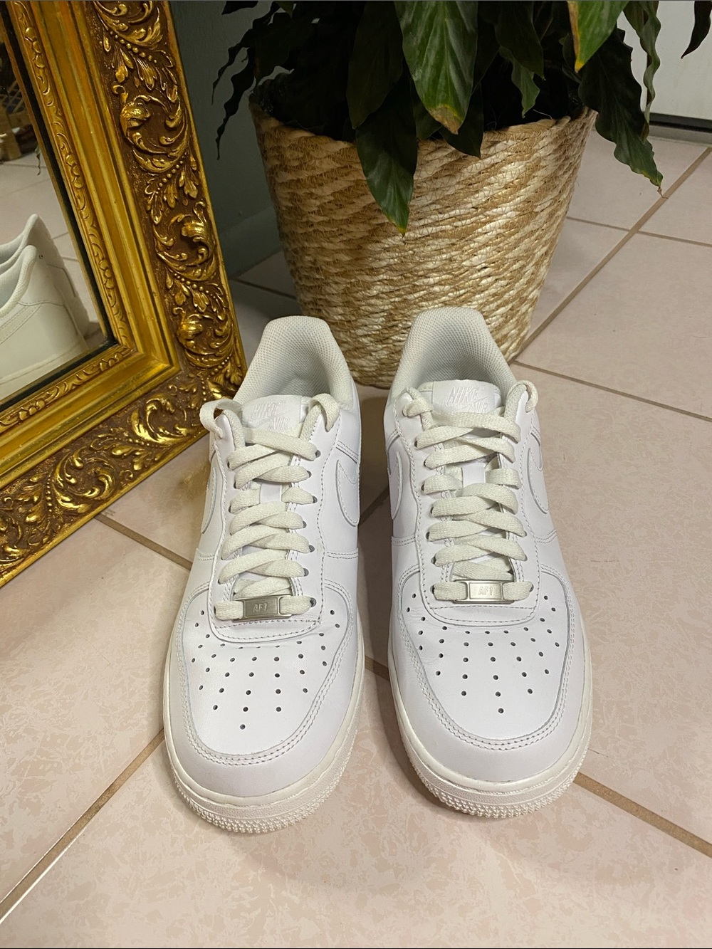 Nike Women’s White Low-Top Sneakers